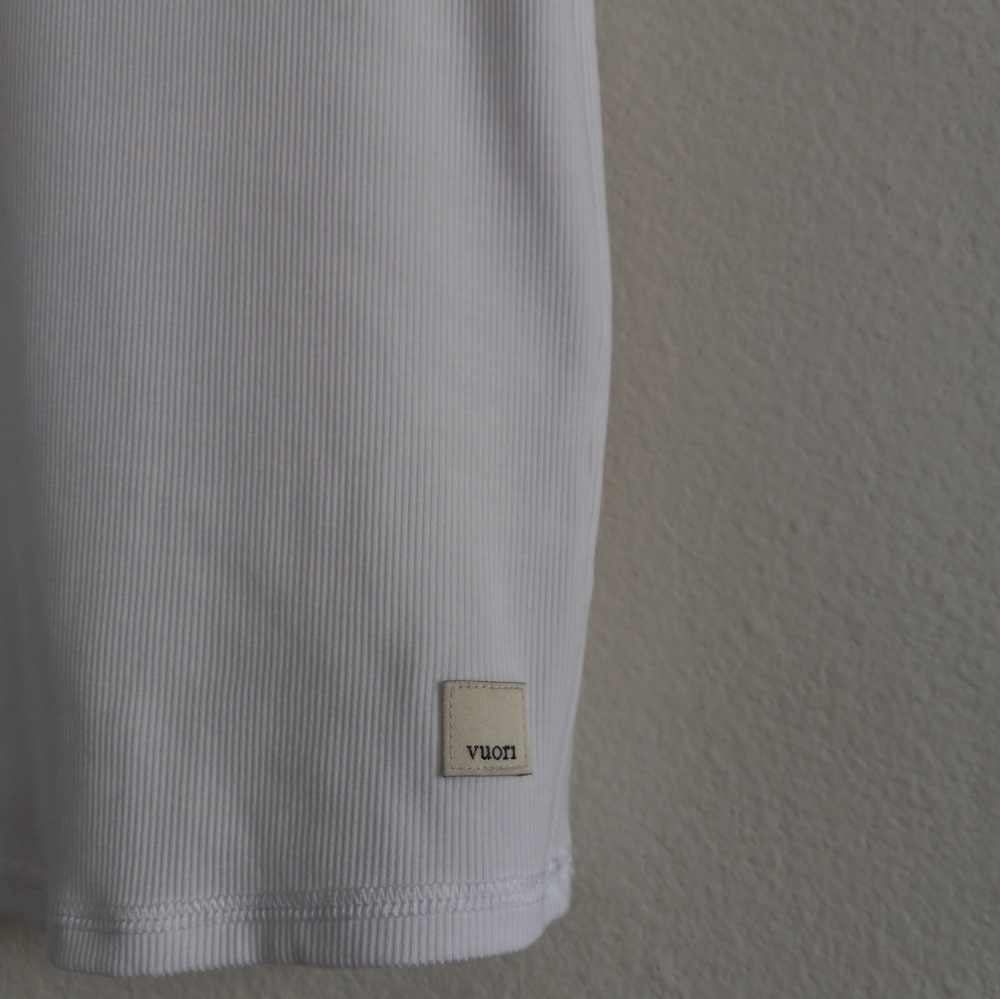 Vuori Pose Fitted Tee White M - Picture 6 of 14